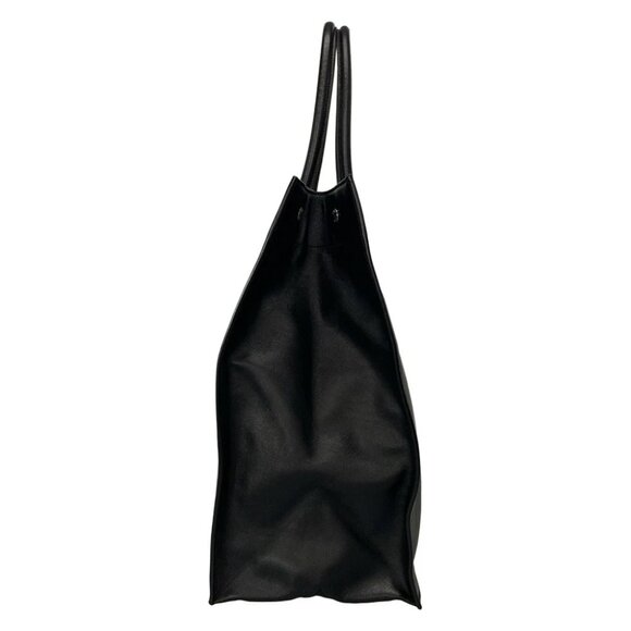 Auth SAINT LAURENT PARIS Rive Gauche 587273 Black Leather - Tote Bag - Picture 7 of 14